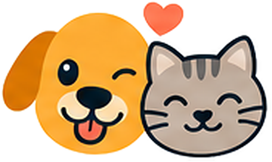 Un perro y un gato, la mascota de Doppi